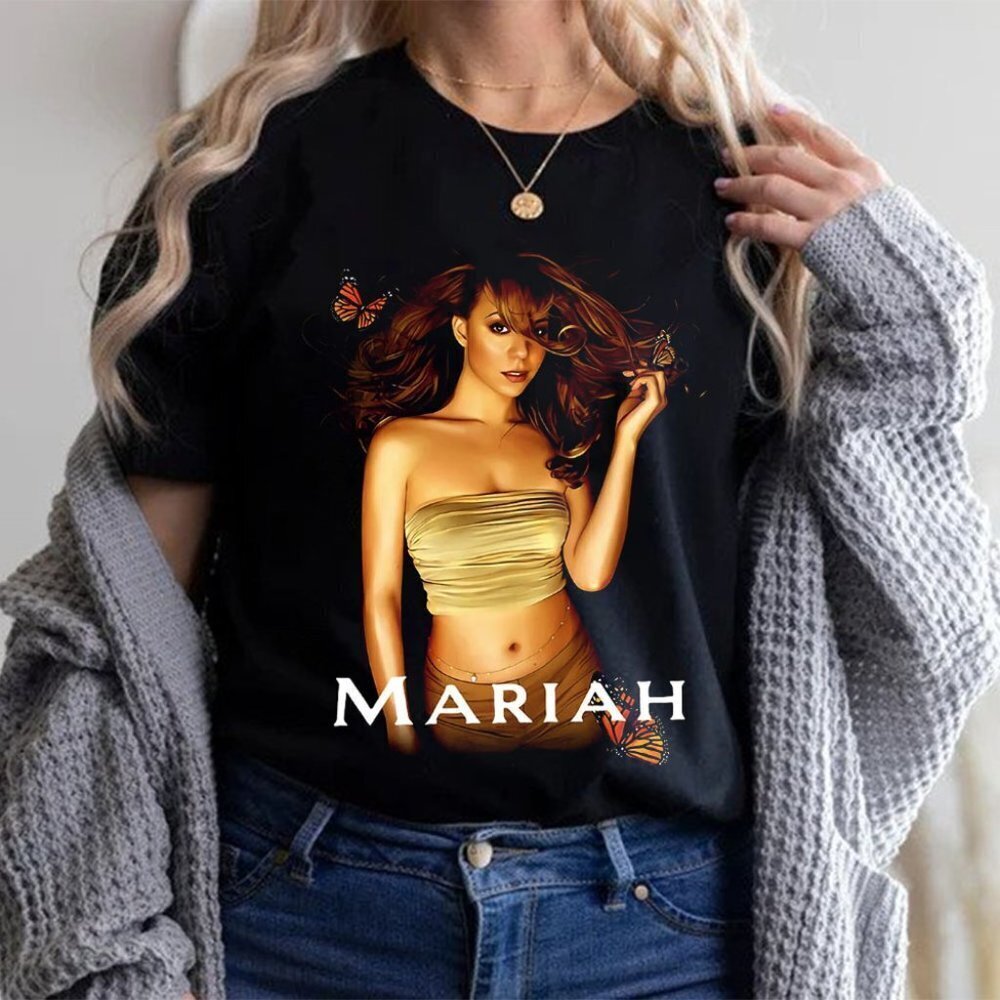 Inspired Mariah Carey  Butterfly Gift Birthday  Tshirt